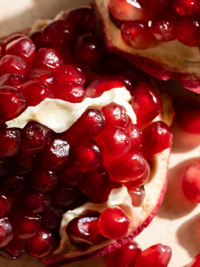 Pomegranate + Spruce - ingredients view